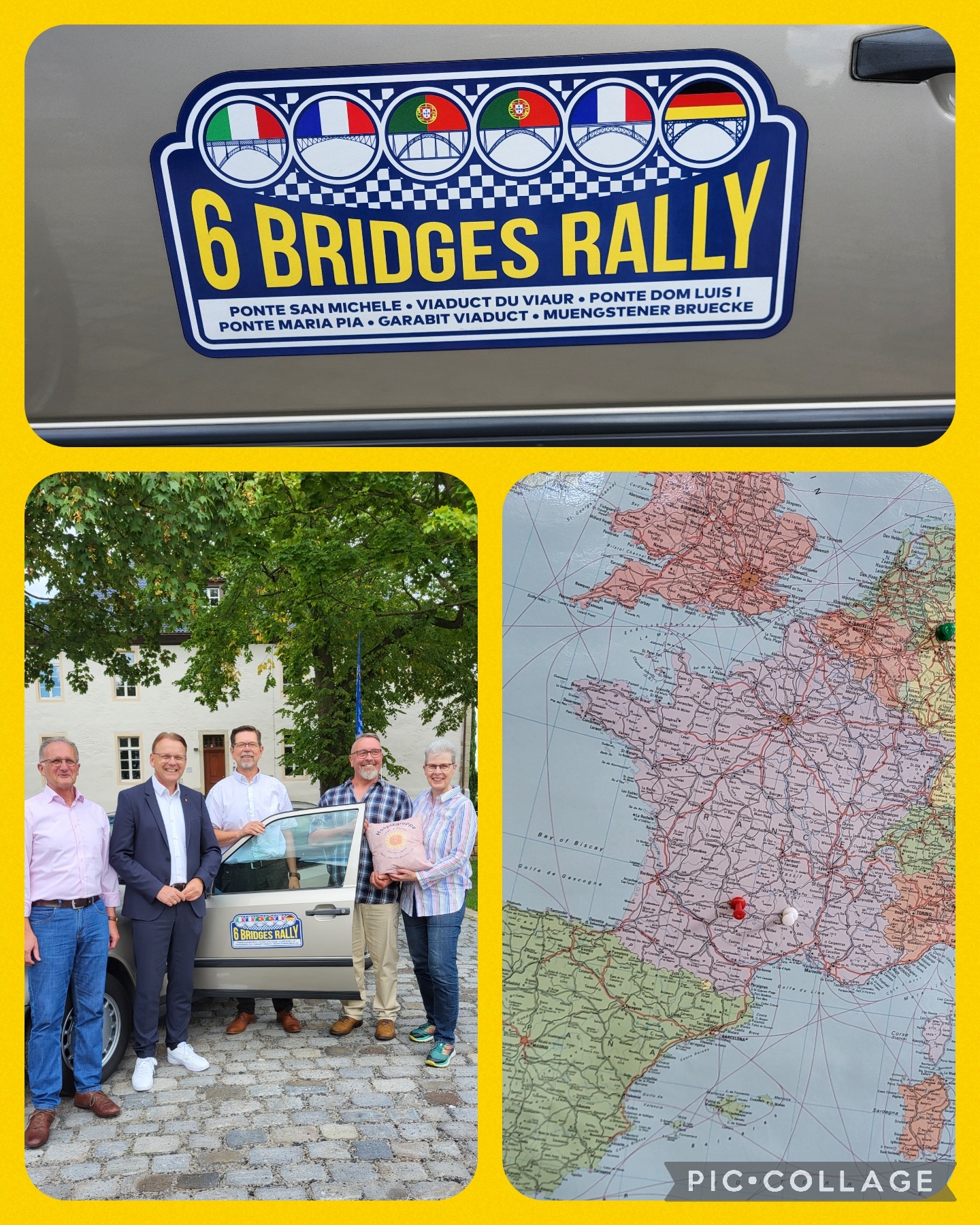 Collage 2025 Rallye