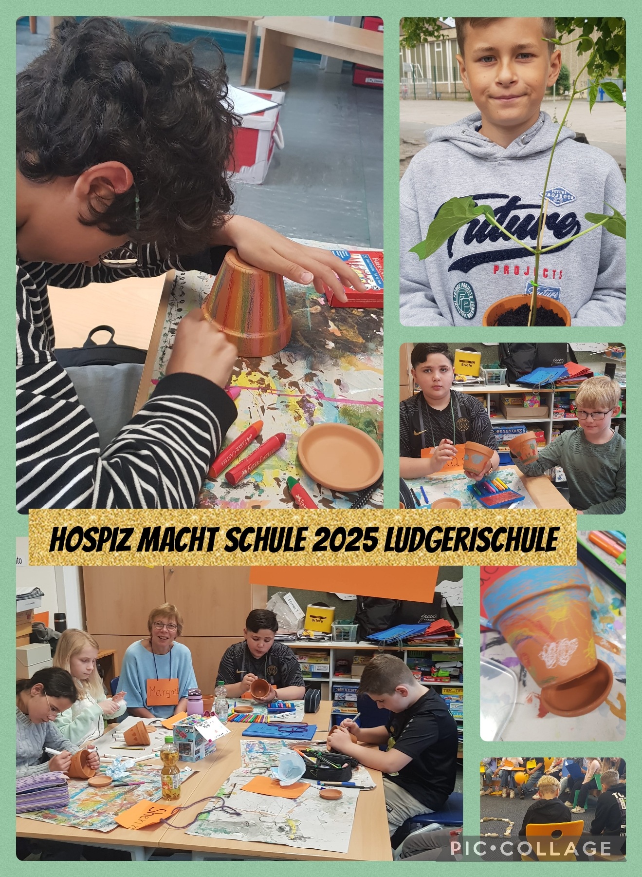 Collage 2 2025 Hospiz macht Schule